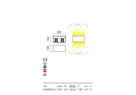 LED Външен аплик VARY 90300 Redo IP54 | Osvetlenieto.bg