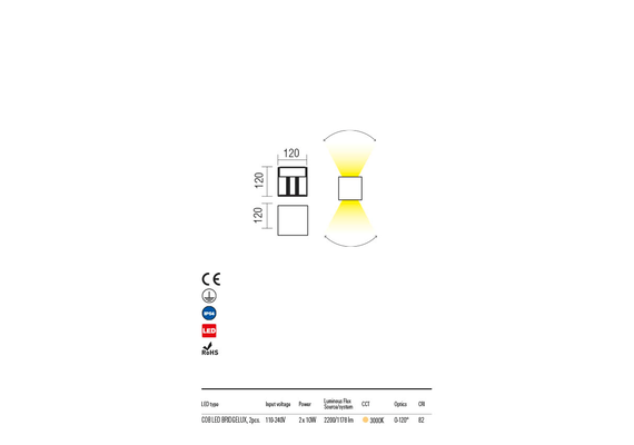 LED Външен аплик VARY 90294 Redo IP54 | Osvetlenieto.bg