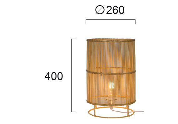 Настолна лампа LETA 4228000 Viokef 1xE27 | Osvetlenieto.bg