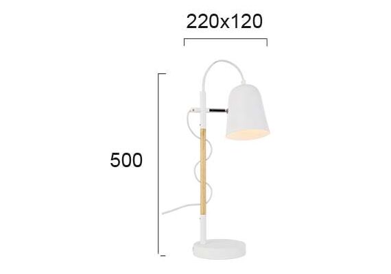 Настолна лампа EDDIE 4163801 Viokef 1xE14 | Osvetlenieto.bg