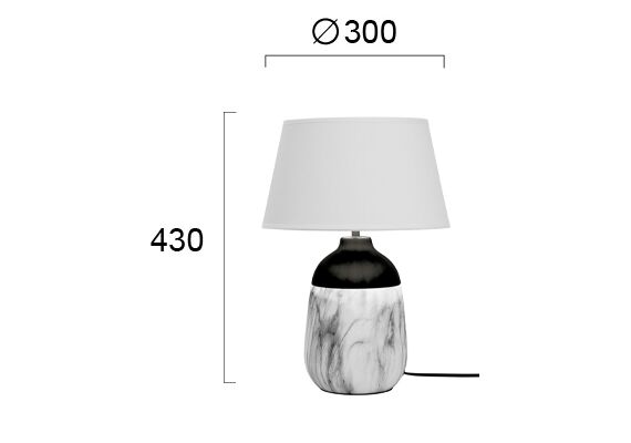Настолна лампа REGINA 4253400 Viokef 1xE14 | Osvetlenieto.bg