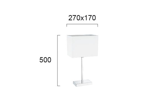 Настолна лампа TOBY 4057900 Viokef 1xE27 | Osvetlenieto.bg