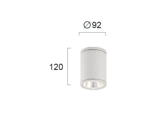 LED Външна лампа MAROCO 4199101 Viokef 5W 3000K | Osvetlenieto.bg