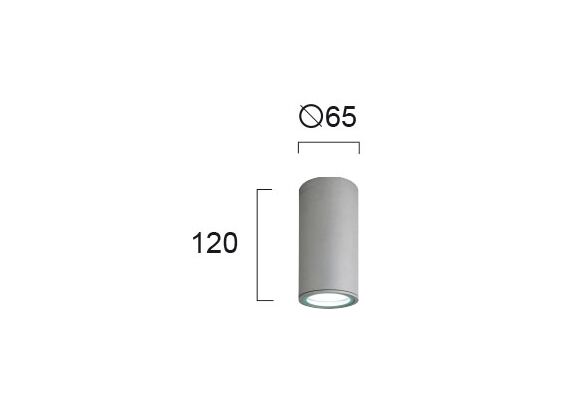 Външна лампа PAROS 4080500 Viokef 1xGU10 | Osvetlenieto.bg
