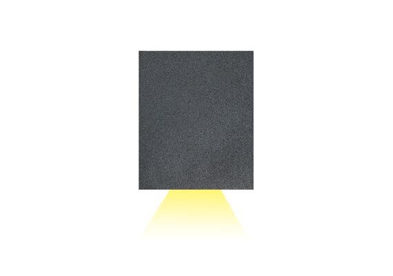 Фасаден аплик ZAMBELIS E123 OUTDOOR SCONCE ALUMINIUM GLASS DIFFUSER GRAPHITE 1xGU10 | Osvetlenieto.bg