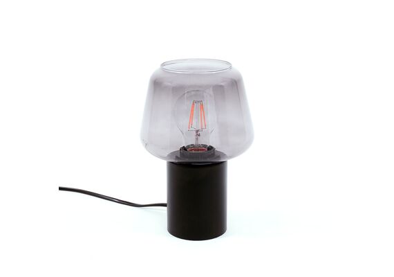 Настолна лампа ROMIO TB-3332-1S-BK+SG Italux 1xE27 | Osvetlenieto.bg