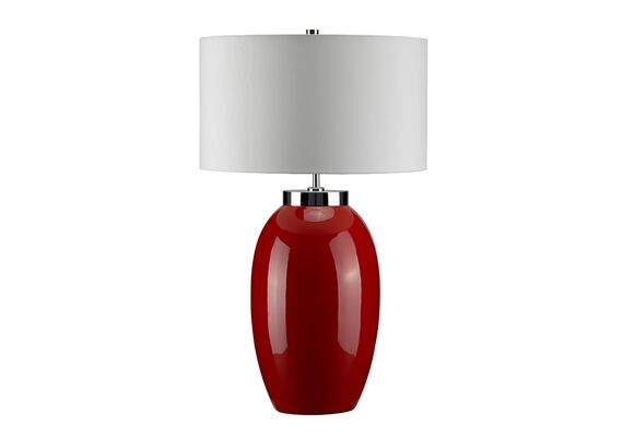 Настолна лампа Victor 1 Light Large Red Elstead Lighting | Osvetlenieto.bg