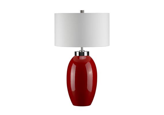 Настолна лампа Victor 1 Light Small Red Elstead Lighting | Osvetlenieto.bg