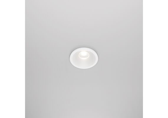 LED Луна за баня за вграждане Zoom DL034-01-06W4K-W Maytoni 6W 4000K IP65 | Osvetlenieto.bg