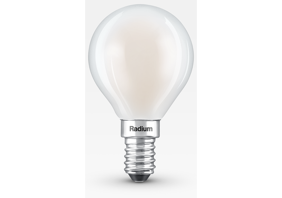 E14 4.8W 2700K Radium LED крушка Filament Матова Димируема 470lm P45 Mini-Ball | Osvetlenieto.bg