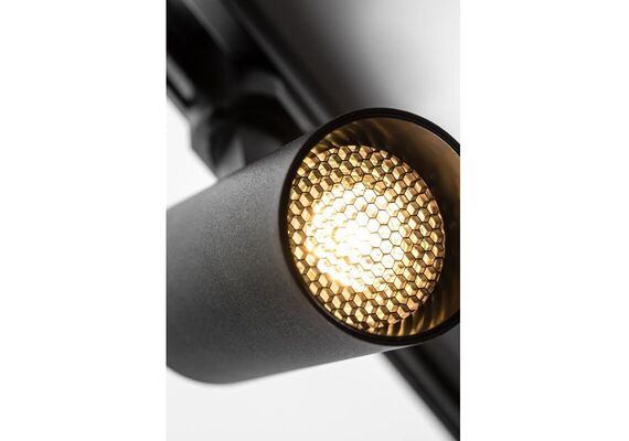 Черен прожектор Lima 4L шина GTV GU10 | Osvetlenieto.bg