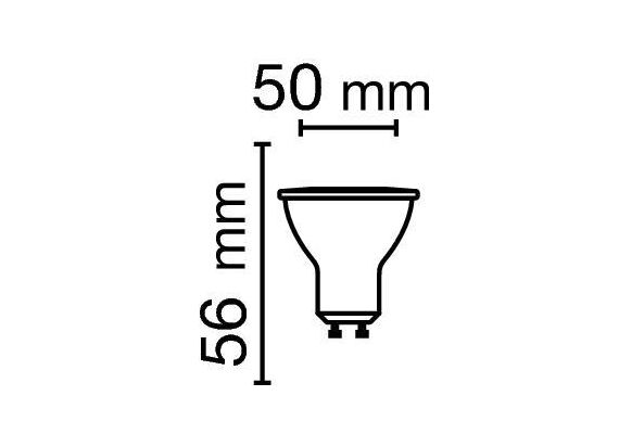 GU10 4.3W 2700K Radium LED крушка 350lm 36° | Osvetlenieto.bg