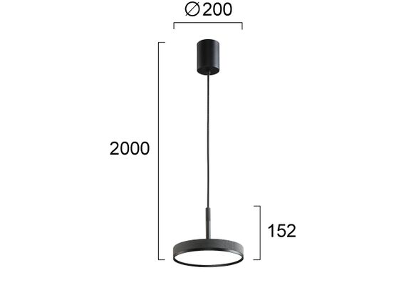 LED Пендел DON 4300300 Viokef 24W 3000K | Osvetlenieto.bg