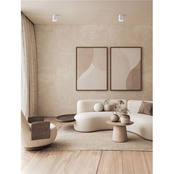 Гипсова луна PELIA 9919110 NovaLuce 1xGU10 | Osvetlenieto.bg