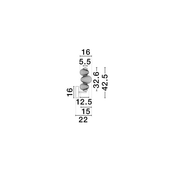 LED Аплик LEDA 9009188 NovaLuce 18W 3000K | Osvetlenieto.bg