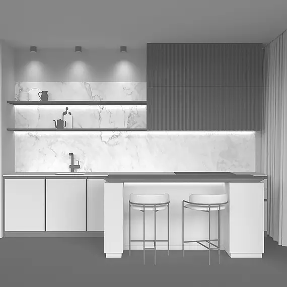 LED Луна за открит монтаж Alfa LED C064CL-01-15W4K-RD-B Maytoni 15W 4000K | Osvetlenieto.bg