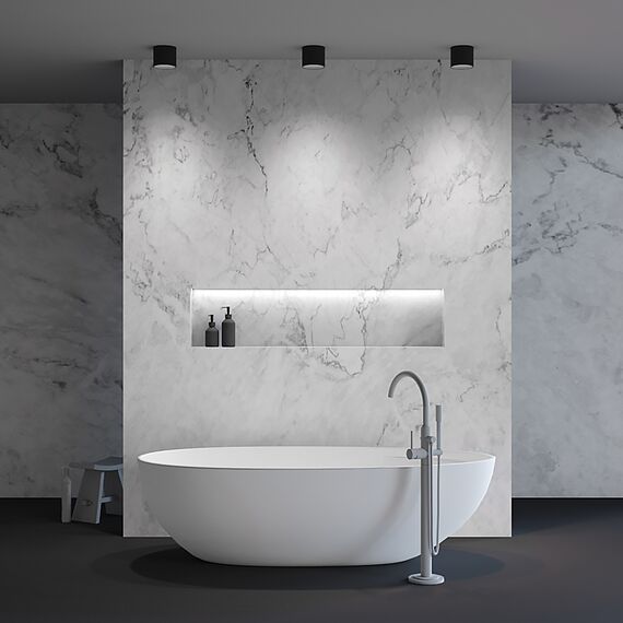 LED Луна за открит монтаж Alfa LED C064CL-01-25W4K-RD-B Maytoni 25W 4000K | Osvetlenieto.bg