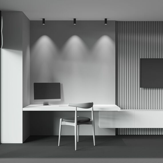 LED Луна за открит монтаж FOCUS LED C056CL-L12B4K-W-D-B Maytoni 12W 4000K | Osvetlenieto.bg