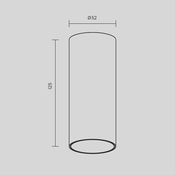 LED Луна за открит монтаж FOCUS LED C056CL-L12B4K-W-D-B Maytoni 12W 4000K | Osvetlenieto.bg