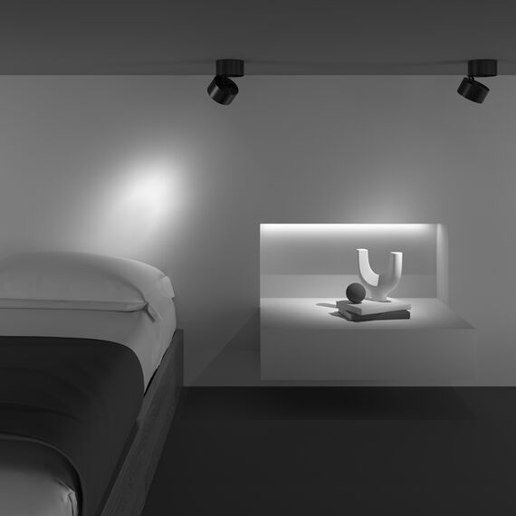 LED Луна за открит монтаж Yin C084CL-15W3K-B Maytoni 15W 3000K | Osvetlenieto.bg