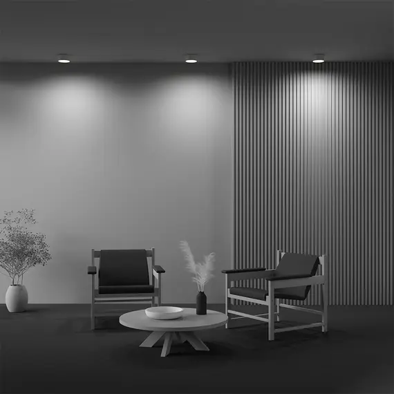 LED Плафон Zon C032CL-12W3K-RD-MG Maytoni 12W 3000K | Osvetlenieto.bg