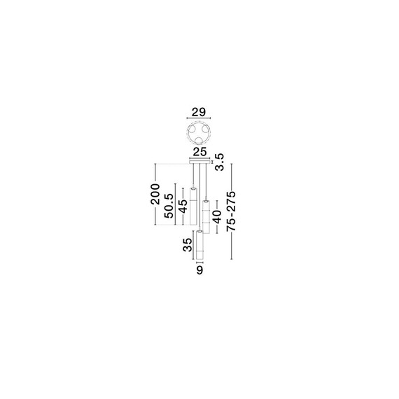 LED Полилей SANO 9009167 NovaLuce 9W 3000K | Osvetlenieto.bg