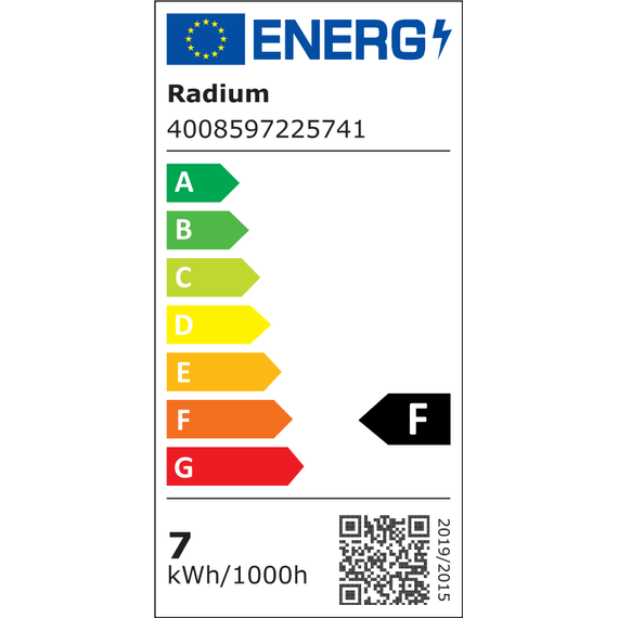 GU10 6.5W 3000K Radium LED крушка Димируема 575lm 120° CRI/Ra ≥90 | Osvetlenieto.bg