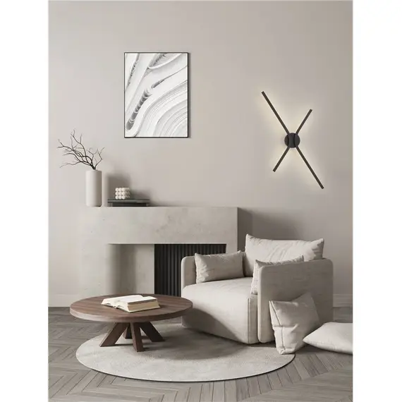 LED Аплик AKRO 9088118 NovaLuce 16W CCT 2700K-3000K-4000K | Osvetlenieto.bg