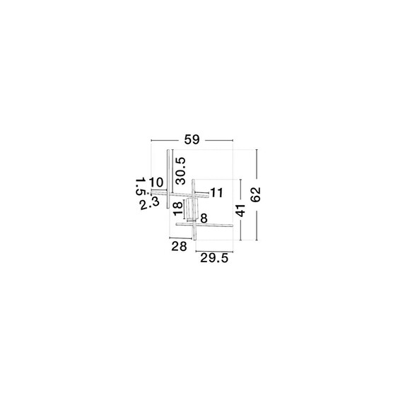 LED Аплик APECHO 9081811 NovaLuce 28W 3200K | Osvetlenieto.bg