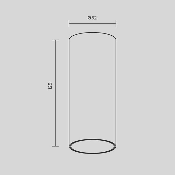 LED Луна за открит монтаж FOCUS LED C056CL-L12B3K-W-D-B Maytoni 12W 3000K | Osvetlenieto.bg