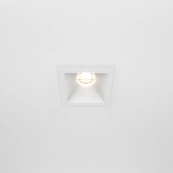 LED Луна за вграждане Alfa LED DL043-01-10W3K-D-SQ-W Maytoni 10W 3000K | Osvetlenieto.bg