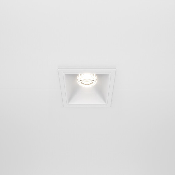 LED Луна за вграждане Alfa LED DL043-01-10W4K-D-SQ-W Maytoni 10W 4000K | Osvetlenieto.bg