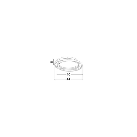 LED Плафон ARBOR 9001095 NovaLuce 27W 3000K | Osvetlenieto.bg