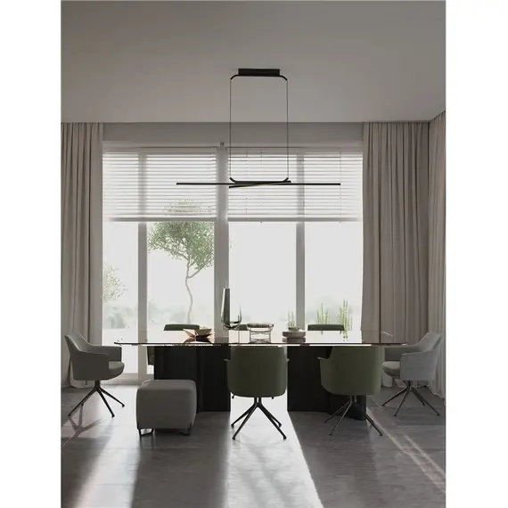 LED Полилей AKRO 9088119 NovaLuce 41W CCT 2700K-3000K-4000K | Osvetlenieto.bg