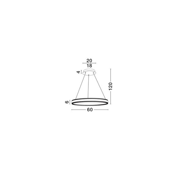 LED Полилей ALARO 9019725 NovaLuce 46W 3000K | Osvetlenieto.bg