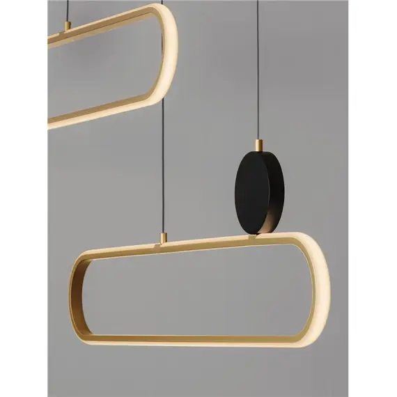 LED Полилей LIAISE 9081827 NovaLuce 49W 3200K | Osvetlenieto.bg