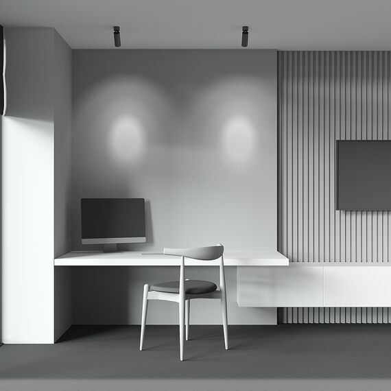 LED Спот FOCUS LED C055CL-L12B4K-W-D-B Maytoni 12W 4000K | Osvetlenieto.bg