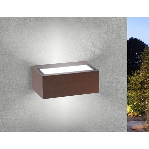 Фасаден аплик VALENCIA2E27G антрацит 1xE27 P45 IP54 | Osvetlenieto.bg