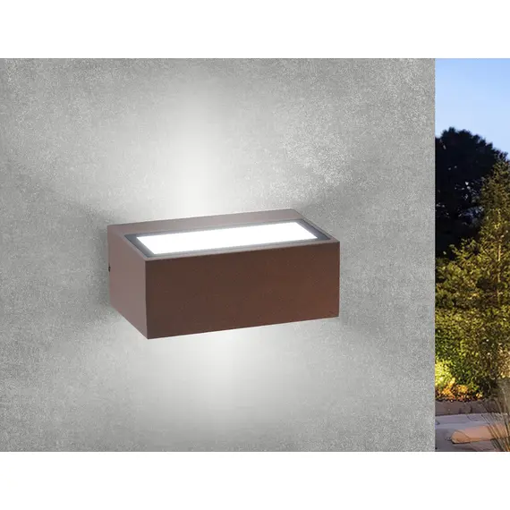 Фасаден аплик VALENCIA2E27G антрацит 1xE27 P45 IP54 | Osvetlenieto.bg