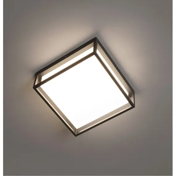 Фасаден плафон LEON2E27G антрацит 2xE27 IP65 | Osvetlenieto.bg