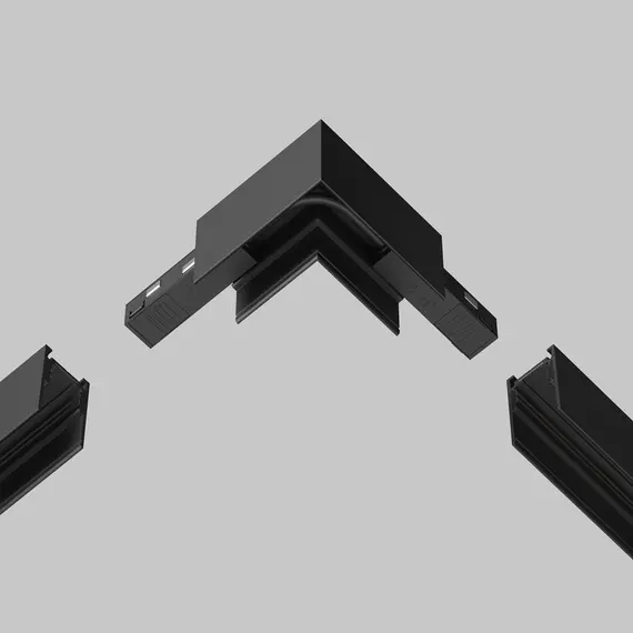 Ъглов захранващ конектор магнитна шина Exility TRA034CPC-42B-15-1 Maytoni | Osvetlenieto.bg