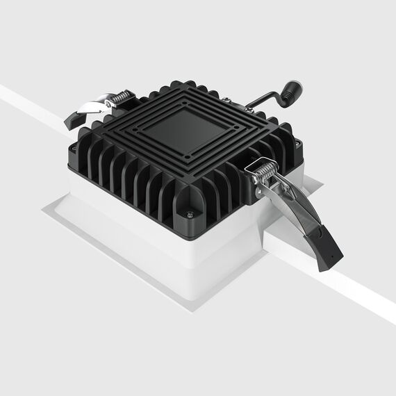 LED Луна за баня за вграждане Okno DL056-12W3K-W Maytoni 12W 3000K IP44 | Osvetlenieto.bg