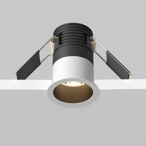 LED Луна за вграждане Minor DL089-5W3K-BW Maytoni 5W 3000K | Osvetlenieto.bg