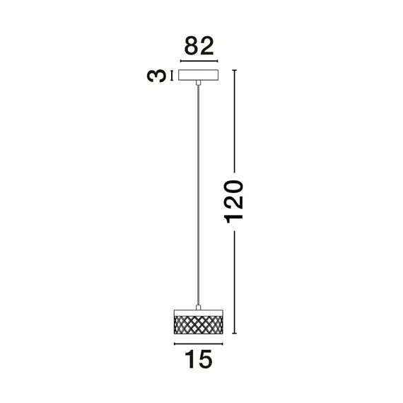 LED Полилей BION 9186941 NovaLuce 6W 3000K | Osvetlenieto.bg