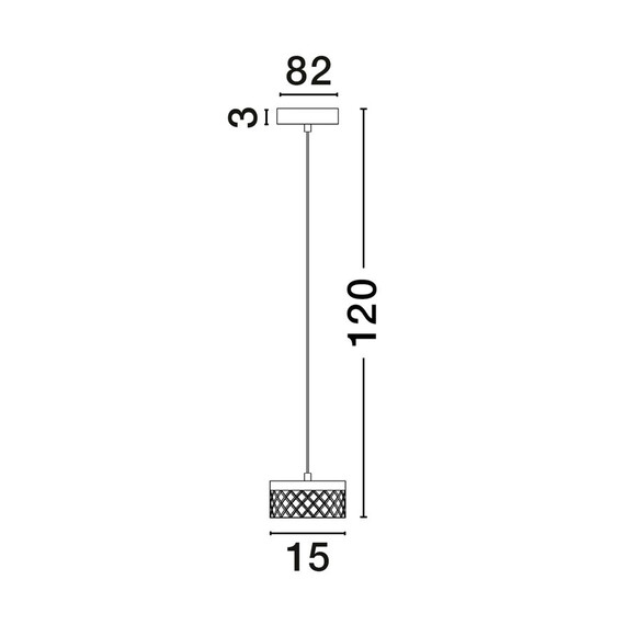 LED Полилей BION 9186941 NovaLuce 6W 3000K | Osvetlenieto.bg