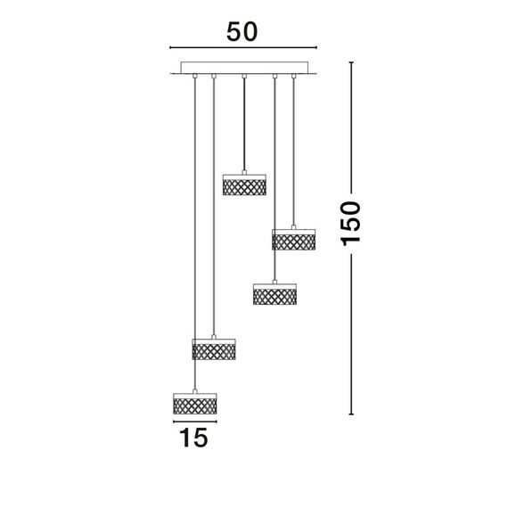 LED Полилей BION 9186942 NovaLuce 32W 3000K | Osvetlenieto.bg