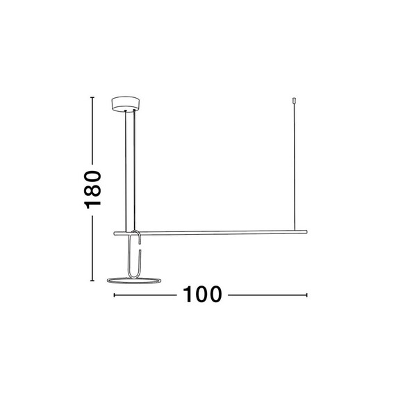LED Полилей GEA 9501209 NovaLuce 22W 3000K | Osvetlenieto.bg