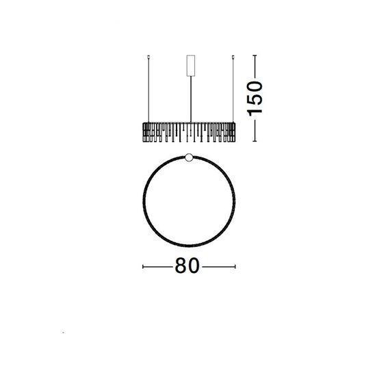 LED Полилей STELLAR 9186977 Nova Luce 30W 3000K | Osvetlenieto.bg