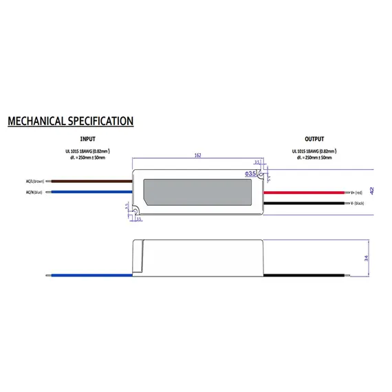 LED захранване 100W 12V GLP IP67 GPV-100-12 | Osvetlenieto.bg