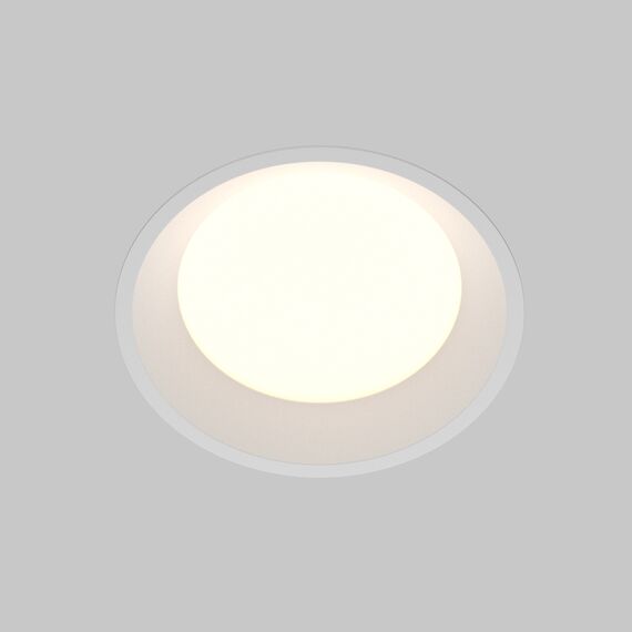 LED Луна за баня за вграждане Okno DL055-18W3-4-6K-W Maytoni 18W 3000K-4000K-6000K IP44 | Osvetlenieto.bg